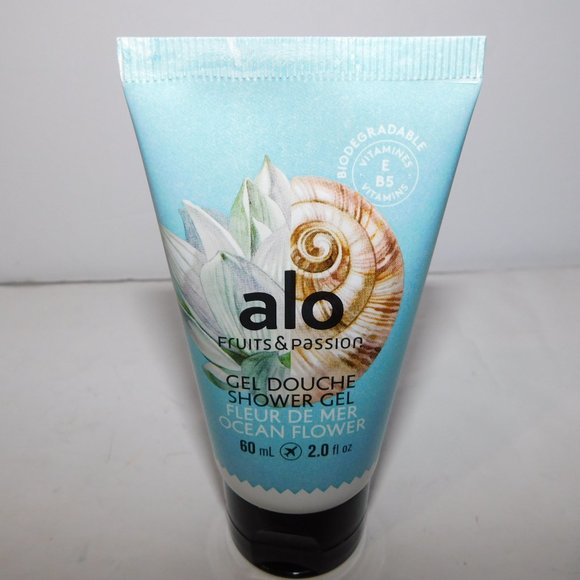 ALO Fruits & Passion Mini Body Duo Ocean Flower Body Cream Show Gel NEW - Picture 2 of 6